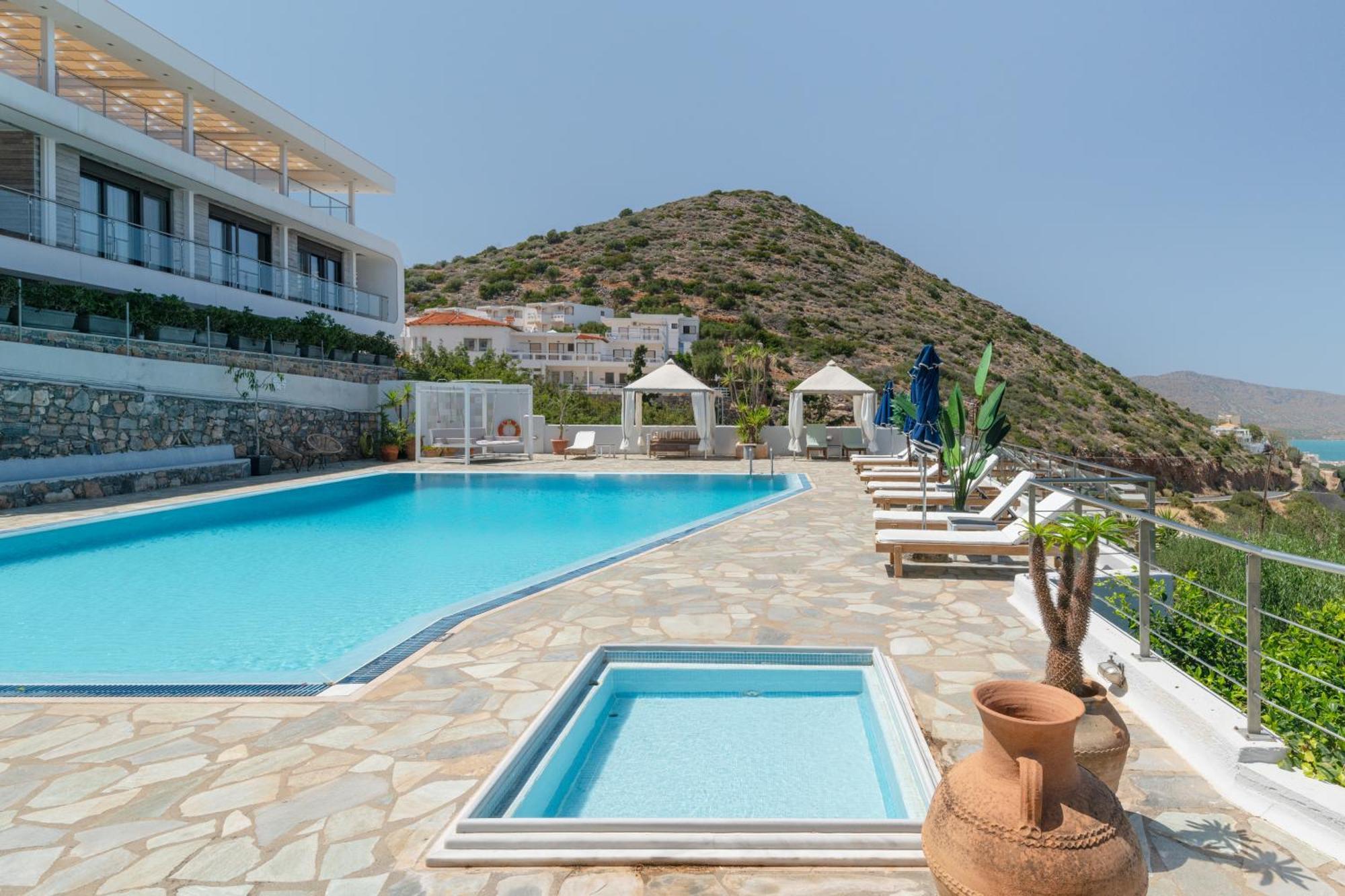 Adrakos Apartments (Adults Only) Eloúnda Exterior foto